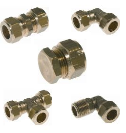 Fittingen en koppelingen knel