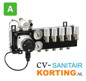 Robot vloerverwarmingsverdeler met A-label pomp 