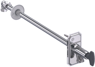 Geberit 300 vorstvrije buitenkraan 3/4&quot; RVS gevelkraan roestvrijstaal S8DS100N1G S8DS100N1