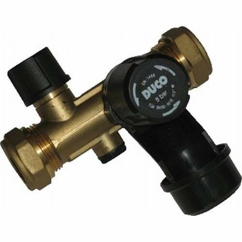 Pentec Duco UBIC inlaatcombinatie 8 bar 22mm knel DN20 1203-0-08-01