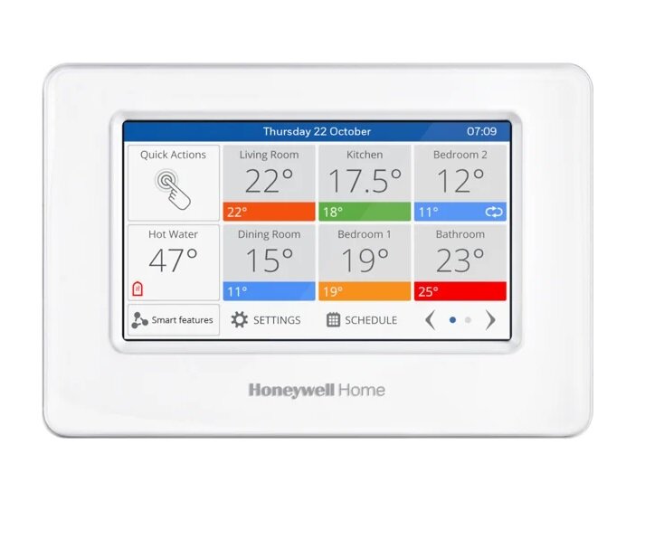 Honeywell Home Evohome bedieningspaneel ATC938G4000 