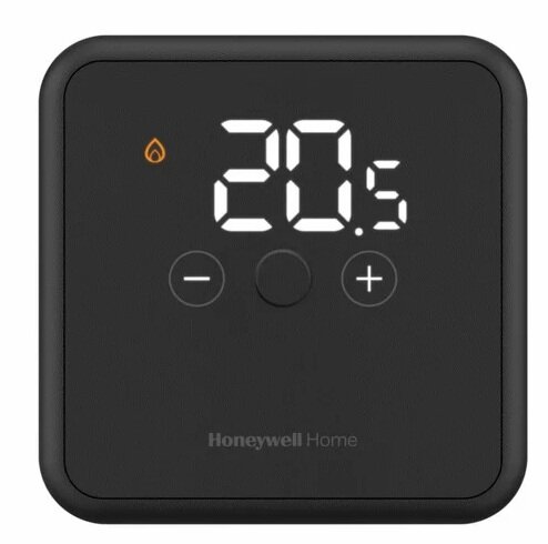 Honeywell Home ruimtethermostaat DTS4R draadloos aan/uit alleen thermostaat zwart DTS42B1008
