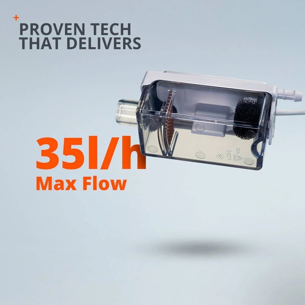 Aspen Mini Orange Silent+ condenspomp FP3313 vervanger van FP2212