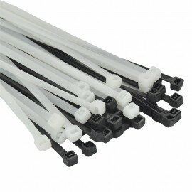 Kunststofsnelbinder bev.strip nyl.140x3,6  zak 100 st