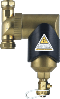 Spirotech SpiroTrap MB3 360&deg; vuilafscheider 22mm 2x knel UE022WJ