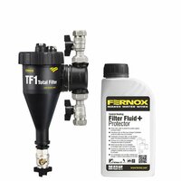 Fernox Total Filter TF1 28 mm knel &amp; Filter Fluid + Protector 500ml 62240
