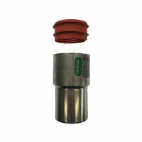 Panflex INOX Gastec QA Adapter rvs &Oslash;80-80 mm 201.080.01.01