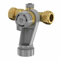 Flamco Flopress inlaatcombinatie 15 mm 2x knel 8 bar 27181