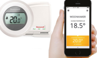 Honeywell Round Modulation Opentherm Y87C2004 draadloos
