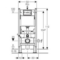 Geberit duofix  UP100 458.103.00.1 