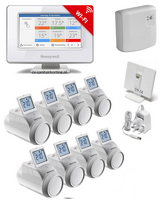 Honeywell Evohome Wifi ATP921R3100 Aan/Uit pakket met 8 knoppen OP=OP