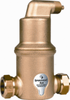 Spirotech SpiroVent luchtafscheider horizontaal 22 mm 2x knel messing AA022