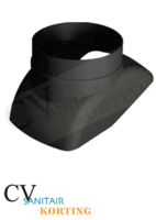 M&amp;G scharnier D 205 zwart 400453742 tbv dakdoorvoer WTW