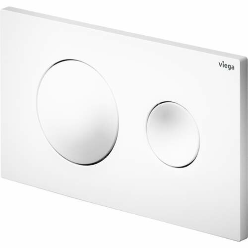 Viega Prevista bedieningsplaat kunststof alpine wit Visign for Style 20 8610.1 773793