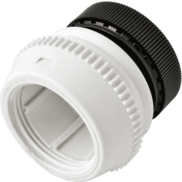 Honeywell Evohome ventieladapter M28 voor kop HR93, HR92 en HR91