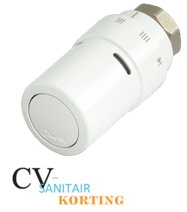 Danfoss RAX-K Design thermostaatkop M30 x 1,5 wit 013G6080