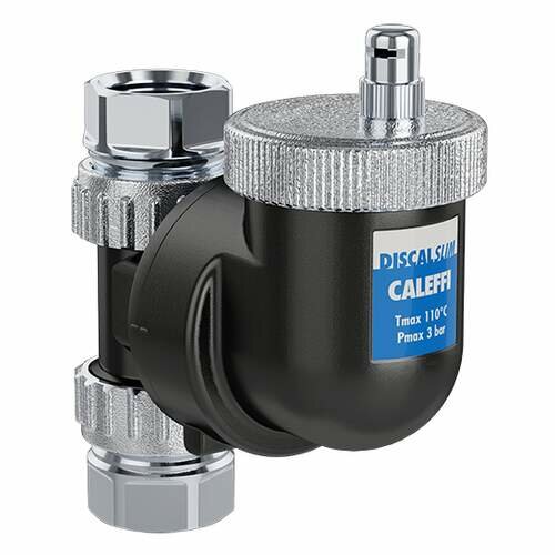 Caleffi DiscalSlim luchtafscheider &oslash;22 mm universeel compact 551802