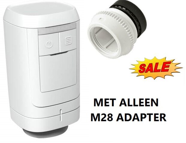 Honeywell Home EvoHome HR91 Thermostaatknop, met alleen een M28 adapter