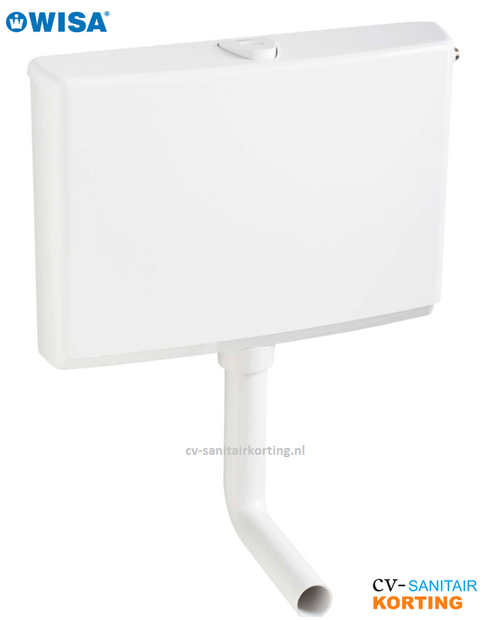 WISA 500 laaghangend reservoir wit 8050422670