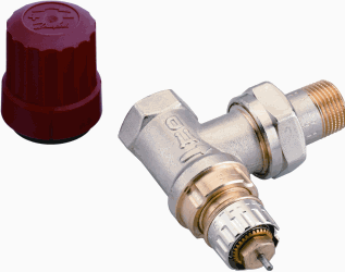 Danfoss thermostaatventiel 013g0033 RA-N 1/2H