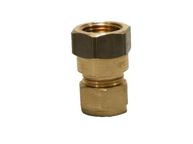 Conex knel schroefbus 1/2 x 15 BI