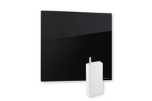 Masterwatt Glass infraroodpaneel l=454mm h=1355mm ZWART 500 Watt met RF ontvanger