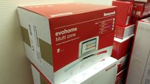 Resideo Honeywell Evohome Wifi ATP951M3118 opentherm pakket met 6 knoppen OP=OP