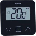 Watts Vision digitale thermostaat zwart 900007930 BT-D03 RF