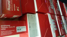 Honeywell EvoHome box 4x therm.kop HR92WE4 met adapters