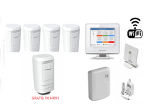Honeywell Evohome Wifi ATP951M3118 opentherm + 4 HR91 + 1x HR91 GRATIS