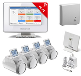 Resideo Honeywell Evohome Wifi ATP951M3118 opentherm pakket met 4 knoppen OP=OP