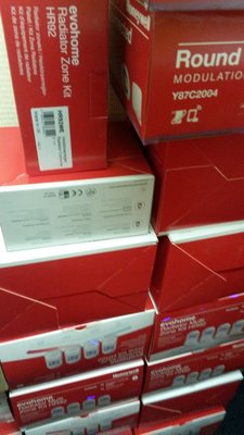 Honeywell EvoHome therm.kop HR92WE incl.montage adapters