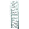 DRL Tekno recht chroom badkamerradiator 1200x500 121250