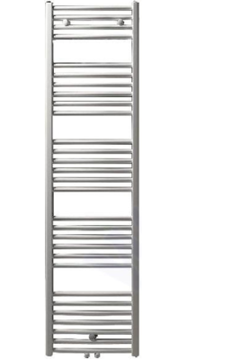 Badkamerradiator Recht h=1672mm b=600mm RAL9016 875Watt