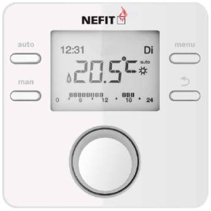 Nefit ModuLine 2050 modulerende kamerthermostaat 7738112302