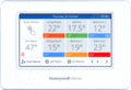 Honeywell Home evohome bedieningspaneel ATC938G4000